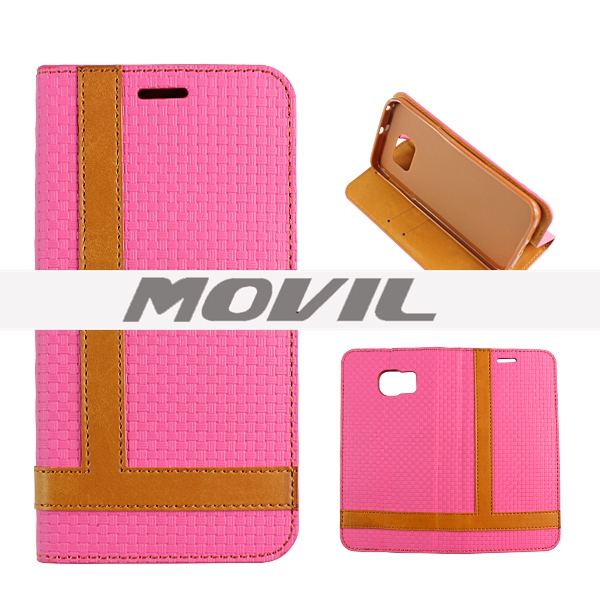 NP-2659 Funda de cuero para Samsung Galaxy S6 -0